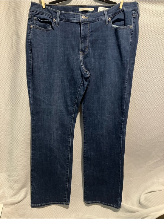 Levi's Denim - Levi's Women's Dark Blue Boot Cut Jeans